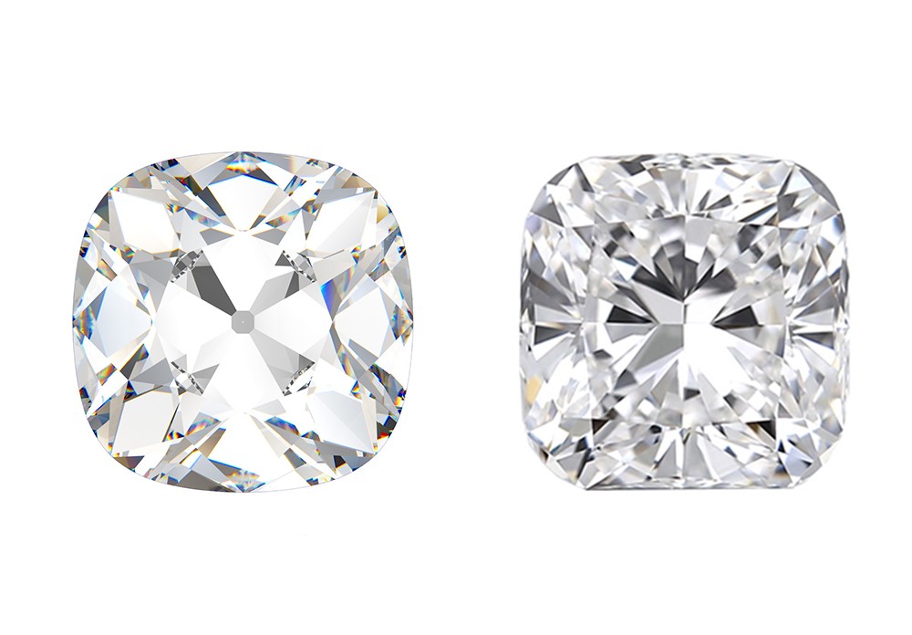 SK Cushion diamond cut